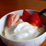 Homemade Greek Yogurt in mason jars